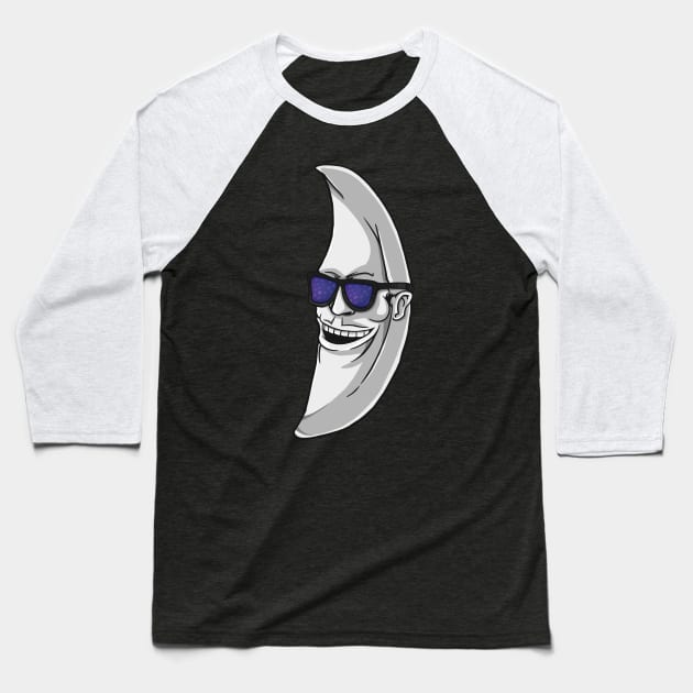 Moonman Original Design 2 Baseball T-Shirt by Ulteh